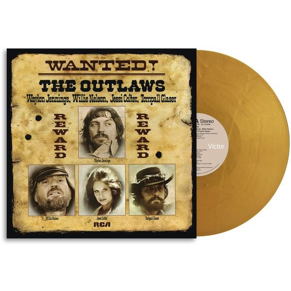 Jennings Waylon Willie Nelson Jessi Colter Tompall Glaser - Wanted! The Outlaws (50Th Anniversary) i gruppen VINYL / Country hos Bengans Skivbutik AB (5682184)