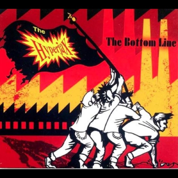 The Hyperjax - The Bottom Line i gruppen CD / Nyheter / Pop-Rock hos Bengans Skivbutik AB (5682242)