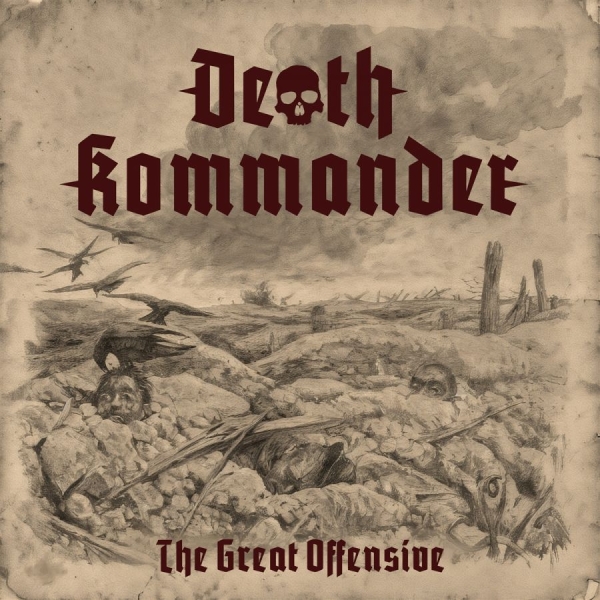 Death Kommander - Great Offensive The i gruppen CD / Kommande / Hårdrock hos Bengans Skivbutik AB (5682269)