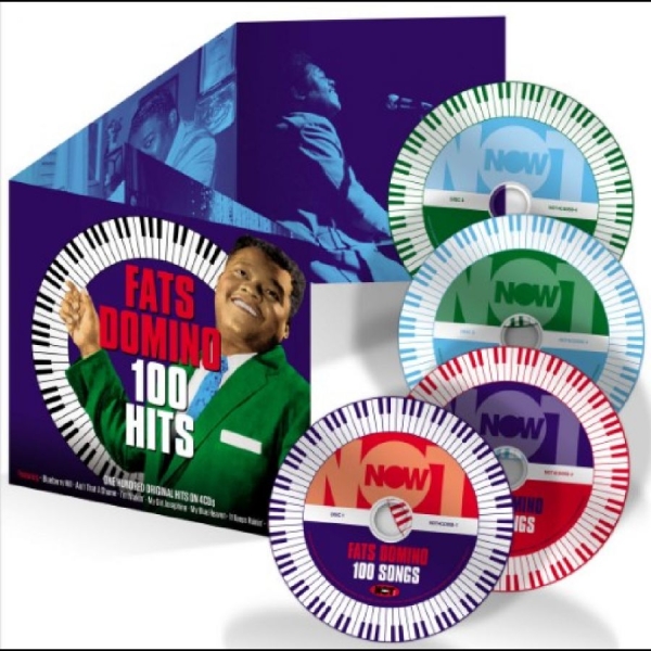 Fats Domino - 100 Hits i gruppen VI TIPSAR / Startsida - CD Nyheter & Kommande hos Bengans Skivbutik AB (5682325)
