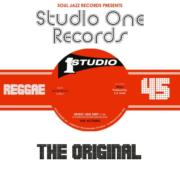 Actions The / The Tonettes - Music Like Dirt / I'll Give It To Y i gruppen VINYL / Kommande / Reggae hos Bengans Skivbutik AB (5682481)