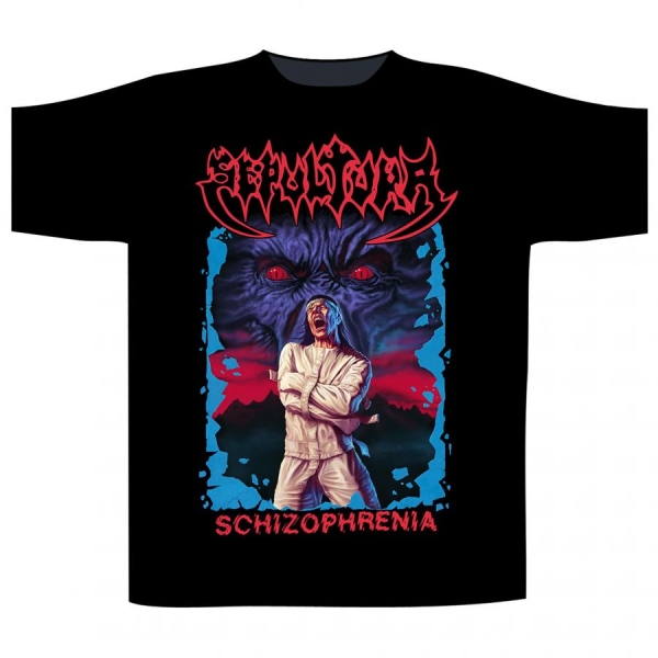 Sepultura - T/S Schizophrenia (Xxl) i gruppen MERCHANDISE / T-shirt / Kommande / Hårdrock hos Bengans Skivbutik AB (5682518)