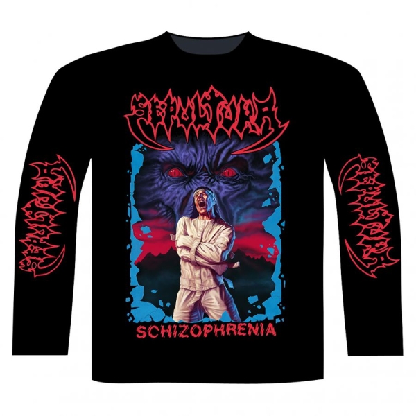 Sepultura - L/S Schizophrenia (Xxl) i gruppen MERCHANDISE / T-shirt / Kommande / Hårdrock hos Bengans Skivbutik AB (5682527)