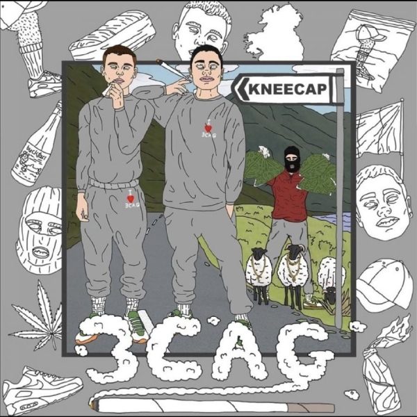 Kneecap - 3Cag i gruppen VINYL / Kommande / Hip Hop-Rap,Pop-Rock hos Bengans Skivbutik AB (5682567)