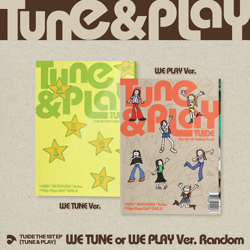 Tuide - Tune & Play (We Tuide) (Random Ver.) i gruppen CD / Kommande / K-Pop hos Bengans Skivbutik AB (5682580)