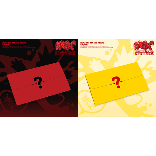 Nexz - Saucin (Fans Album Ver.) (Random Ver.) i gruppen MERCHANDISE / Merch+Code / Kommande / K-Pop hos Bengans Skivbutik AB (5682648)