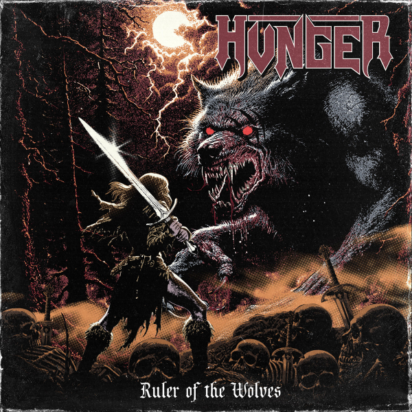 Hunger - Ruler Of The Wolves (Black Vinyl LP) i gruppen VINYL / Nyheter / Hårdrock hos Bengans Skivbutik AB (5682720)