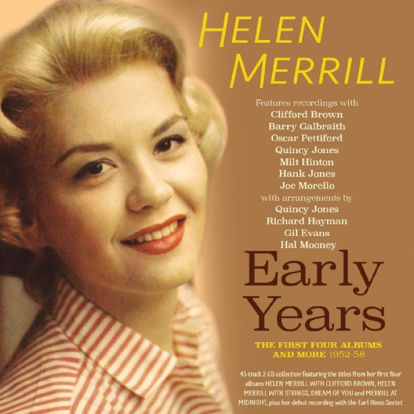 Helen Merrill - Early Years - The First Four Albums i gruppen CD / Kommande / Jazz hos Bengans Skivbutik AB (5682846)
