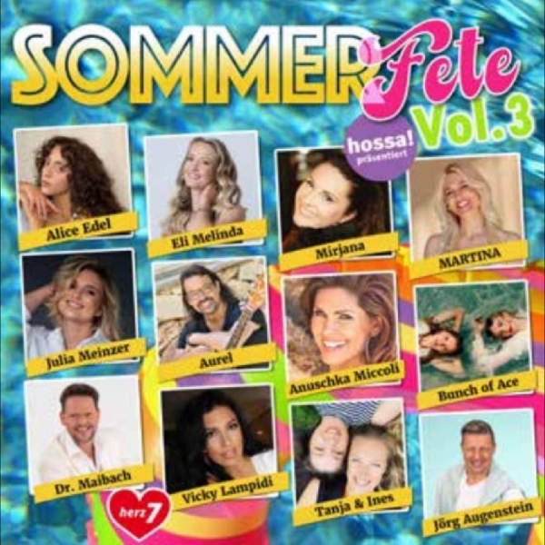 Various Artists - Sommerfete Vol. 3 i gruppen CD / Kommande / Pop-Rock hos Bengans Skivbutik AB (5682871)