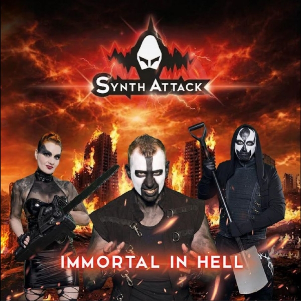 Synthattack - Immortal In Hell i gruppen CD / Kommande / Pop-Rock hos Bengans Skivbutik AB (5682872)