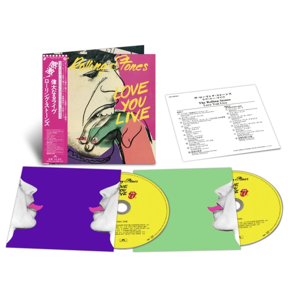 The Rolling Stones - Love You Live (Shm-Cd) i gruppen CD / Kommande / Pop-Rock hos Bengans Skivbutik AB (5683085)