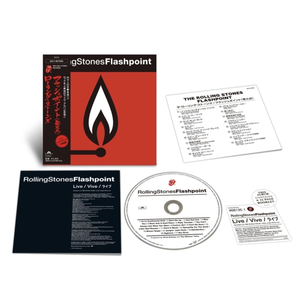 The Rolling Stones - Flashpoint (Shm-Cd) i gruppen CD / Kommande / Pop-Rock hos Bengans Skivbutik AB (5683087)