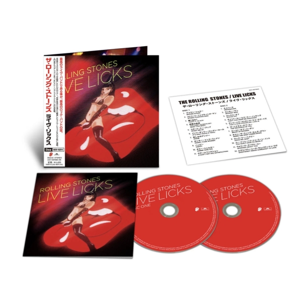 The Rolling Stones - Live Licks (Shm-Cd) i gruppen CD / Kommande / Pop-Rock hos Bengans Skivbutik AB (5683090)