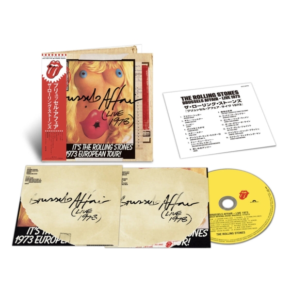 The Rolling Stones - Brussels Affair (Live 1973) (Shm-Cd) i gruppen CD / Kommande / Pop-Rock hos Bengans Skivbutik AB (5683091)