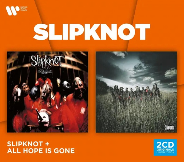 Slipknot - Slipknot / All Hope Is Gone 2CD i gruppen VI TIPSAR / Fredagsreleaser / 2026-08-21 hos Bengans Skivbutik AB (5683109)