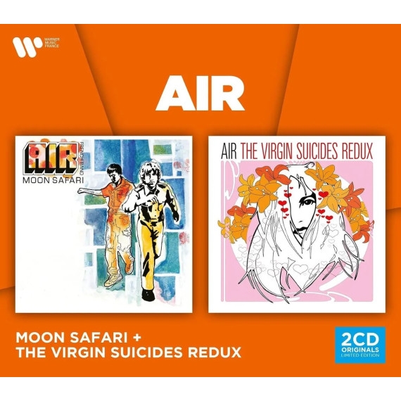Air - Coffret 2Cd (Moon Safari & The Virgin Suicides Redux) i gruppen VI TIPSAR / Fredagsreleaser / 2026-08-21 hos Bengans Skivbutik AB (5683147)