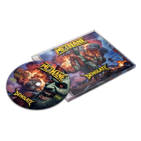 Methane - Demolate i gruppen CD / Kommande / Hårdrock hos Bengans Skivbutik AB (5683163)