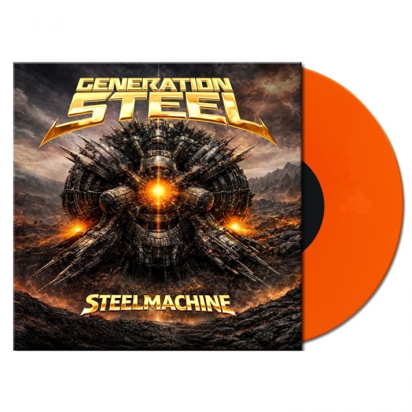 Generation Steel - Steelmachine (Orange Vinyl Lp) i gruppen VINYL / Kommande / Hårdrock hos Bengans Skivbutik AB (5683170)