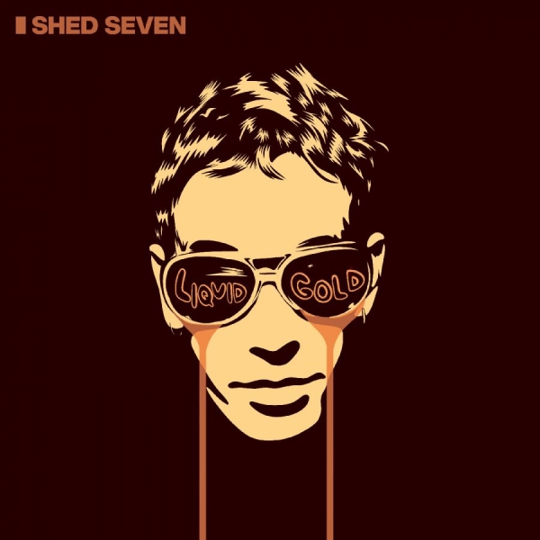 Shed Seven - Liquid Gold (Red/Black Marble Vinyl i gruppen VINYL / Kommande / Pop-Rock hos Bengans Skivbutik AB (5683199)