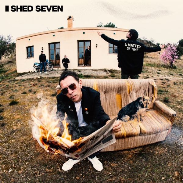 Shed Seven - A Matter Of Time (Black/Red Marble i gruppen VINYL / Kommande / Pop-Rock hos Bengans Skivbutik AB (5683200)