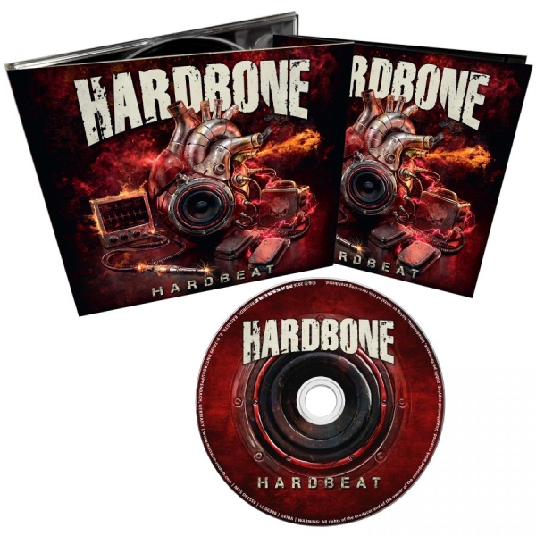 Hardbone - Hardbeat (Digipack) i gruppen CD / Kommande / Hårdrock hos Bengans Skivbutik AB (5683226)