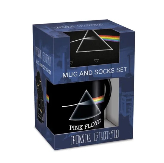 Pink Floyd - Dsotm Mug & Sock Set i gruppen MERCHANDISE / Merch / Pop-Rock hos Bengans Skivbutik AB (5683288)