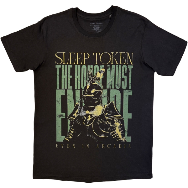 Sleep Token - Sleeptoken The House Must Endure Stacked Uni Bl T-Shirt i gruppen MERCHANDISE / T-shirt / Nyheter / Hårdrock hos Bengans Skivbutik AB (5683372r)
