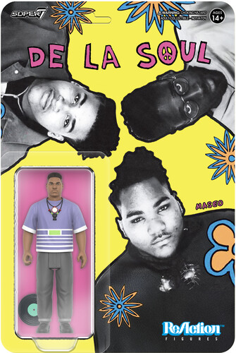 De La Soul - Reaction Figures Wv1 - Vincent Maseo Mason (Me, Myself & I) i gruppen MERCHANDISE / Merch / Hip Hop-Rap hos Bengans Skivbutik AB (5683377)