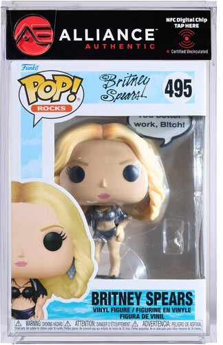 Britney Spears  - Funko Pop! Sayings: You Better Work i gruppen MERCHANDISE / Merch / Pop-Rock hos Bengans Skivbutik AB (5683379)