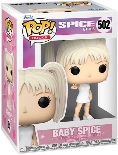 Spice Girls  - Funko Pop! Rocks: Spice Girls - Baby Spice (Wannabe) i gruppen MERCHANDISE / Merch / Pop-Rock hos Bengans Skivbutik AB (5683391)