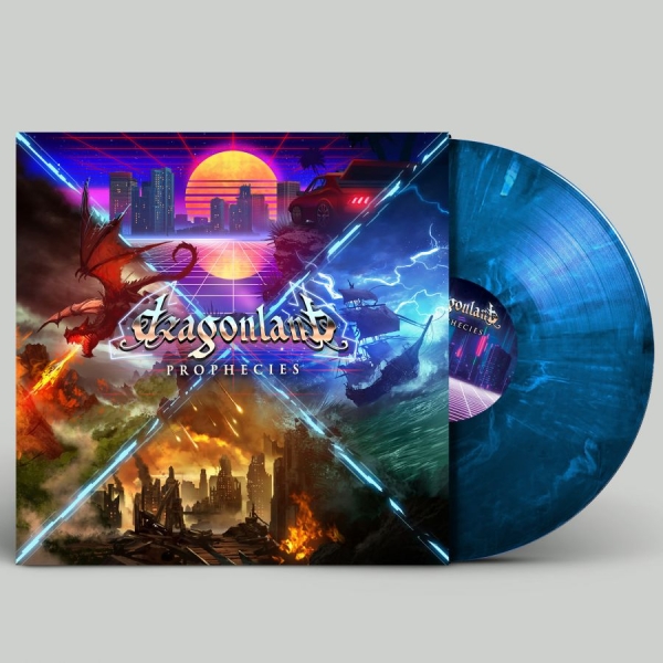 Dragonland - Prophecies (Blue Marbled Vinyl Lp) i gruppen VINYL / Kommande / Hårdrock hos Bengans Skivbutik AB (5683566)