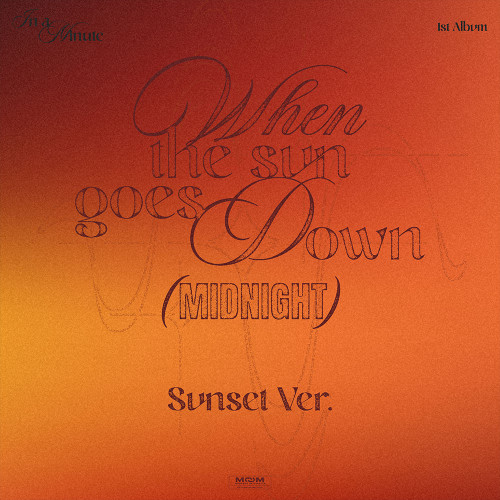 In A Minute - When The Sun Goes Down : Midnight (Sunset Ver.) i gruppen CD / Kommande / K-Pop hos Bengans Skivbutik AB (5683600)