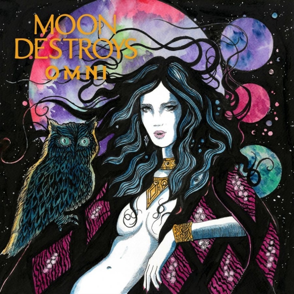 Moon Destroys - Omni (Ice Blue Vinyl Lp) i gruppen VINYL / Kommande / Hårdrock hos Bengans Skivbutik AB (5683652)