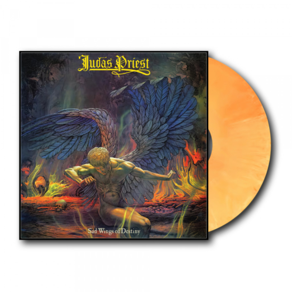 Judas Priest - Sad Wings Of Destiny (Original 1976 Masters - Galaxy Yellow/Orange Mix Vinyl LP) i gruppen VINYL / Kommande / Hårdrock hos Bengans Skivbutik AB (5683707)