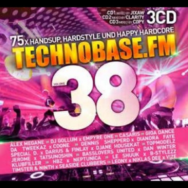 Various Artists - Technobase.Fm Vol. 38 i gruppen CD / Toppsäljare hos Bengans Skivbutik AB (5684231)