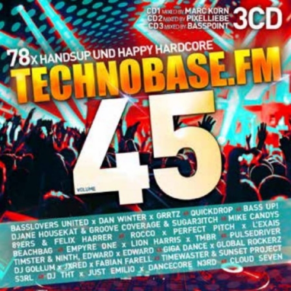 Various Artists - Technobase.Fm Vol. 45 i gruppen CD / Toppsäljare hos Bengans Skivbutik AB (5684248)