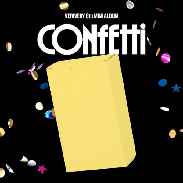 Verivery - Confetti (Luckycharm Ver.) i gruppen MERCHANDISE / Merch+Code / Kommande / K-Pop hos Bengans Skivbutik AB (5684483)