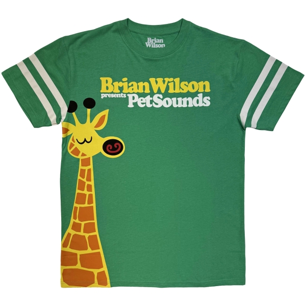 Brian Wilson - Pet Sounds Giraffe Uni Green T-Shirt i gruppen MERCH / Kläder / T-shirts hos Bengans Skivbutik AB (5685417r)