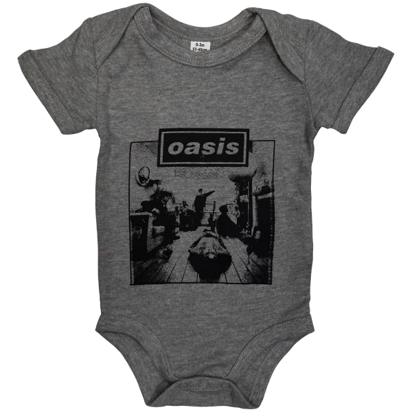 Oasis - Definitely Maybe Frame Toddler Grey Babygrow i gruppen MERCH / Kläder / Barnkläder hos Bengans Skivbutik AB (5685465r)
