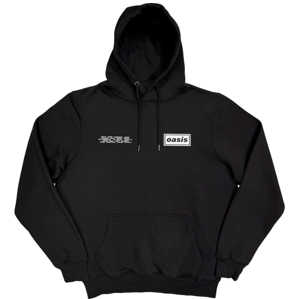 Oasis - Global Cities Logo Uni Bl Hoodie i gruppen MERCH / Kläder / Hoodies hos Bengans Skivbutik AB (5685467r)