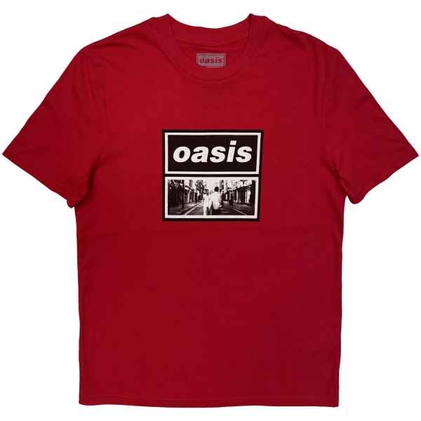 Oasis - What's The Story Clipped Lady Red T-Shirt i gruppen MERCH / Kläder / Barnkläder hos Bengans Skivbutik AB (5685490r)