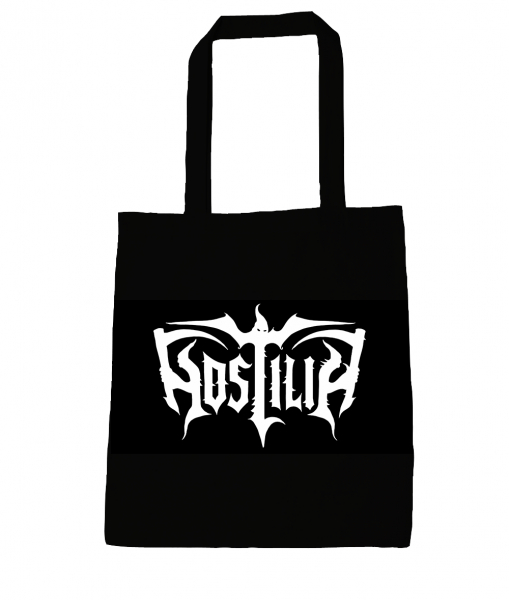 Hostilia - Hostilia Logo Tote Bag i gruppen MERCHANDISE / Merch / Hårdrock hos Bengans Skivbutik AB (5685548)