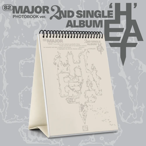 82Major - Heat (Photobook Ver.) i gruppen CD / Kommande / K-Pop hos Bengans Skivbutik AB (5685610)