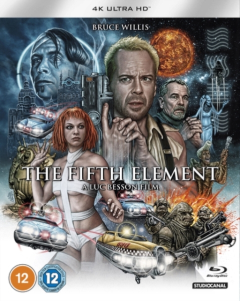 Movie - The Fifth Element i gruppen FILM / Film UHD-4K / Adventure hos Bengans Skivbutik AB (5685618)