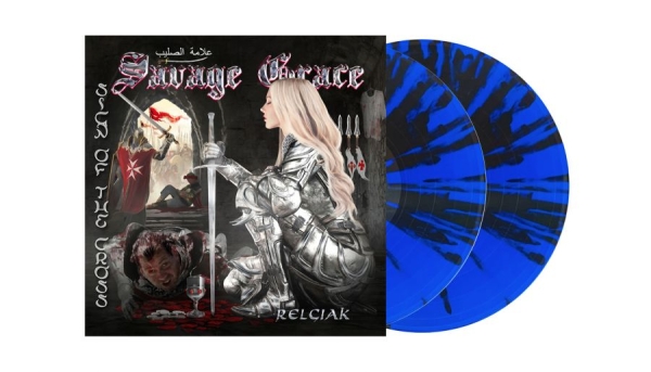 Savage Grace - Sign Of The Cross (2 Lp Blue Splatt i gruppen VINYL / Kommande / Hårdrock hos Bengans Skivbutik AB (5685659)