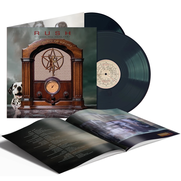 Rush - The Spirit Of Radio: Greatest Hits 1974-1987 (Black 2LP) i gruppen VINYL / Kommande / Best Of,Pop-Rock hos Bengans Skivbutik AB (5685669)
