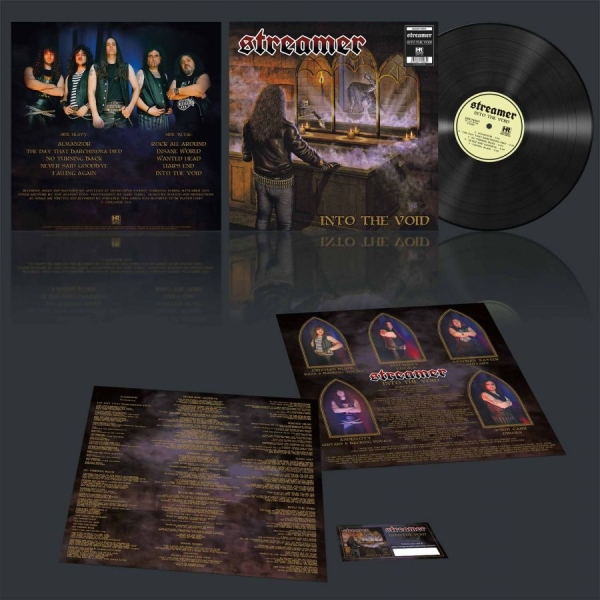 Streamer - Into The Void (Black Vinyl Lp) i gruppen VINYL / Kommande / Hårdrock hos Bengans Skivbutik AB (5685831)