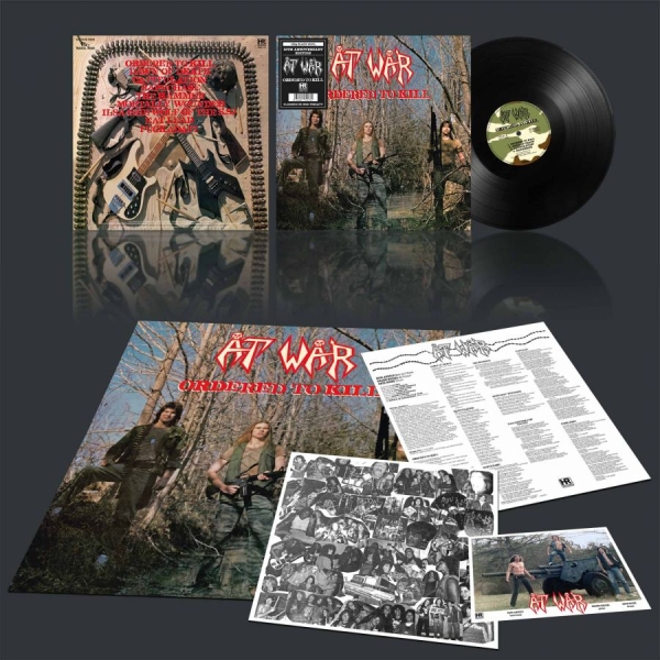 At War - Ordered To Kill (Black Vinyl Lp) i gruppen VINYL / Kommande / Hårdrock hos Bengans Skivbutik AB (5685833)