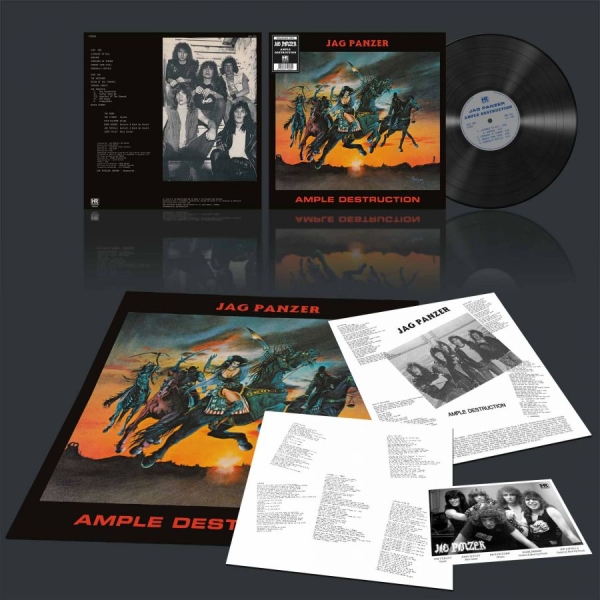 Jag Panzer - Ample Destruction (Black Vinyl Lp) i gruppen VINYL / Kommande / Hårdrock hos Bengans Skivbutik AB (5685835)