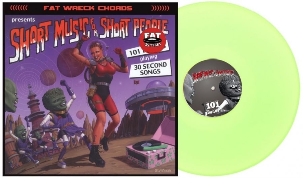 Various Artists - Short Music For Short People (Lime i gruppen VINYL / Pop-Rock hos Bengans Skivbutik AB (5686027)